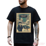 Armchair Boogie Dressed To Boogie NYE Poster In Madison Wisconsin At Majestic Theatre On December 31 2024 Shirt