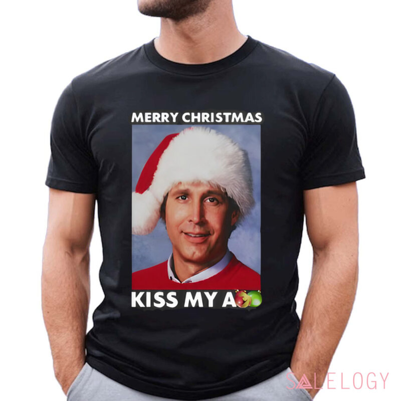 Patience Wolfe Clark Griswold Merry Christmas Kiss My Ass Shirt