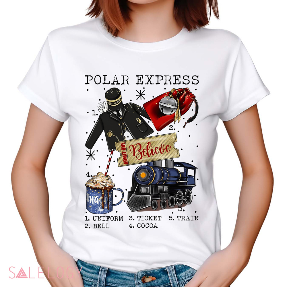 Polar Express Christmas Retro Vintage Shirt