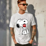 Snoopy hugs Dr Pepper Cute Shirt