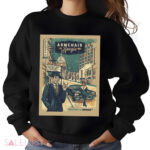 Armchair Boogie Dressed To Boogie NYE Poster In Madison Wisconsin At Majestic Theatre On December 31 2024 Shirt