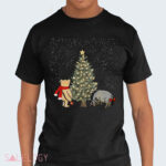 Winnie the Pooh Eeyore Christmas Tree Shirt