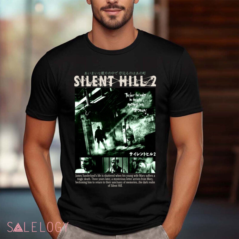Silent Hill 2 The Door That Wakes In Darkness Opening Into Nightmares Shirt