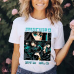 Muichiro Tokito Kimetsu no Yaiba Demon Slayer Anime Black Shirt