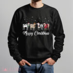 Cows Mooey Christmas Funny Meme Xmas Shirt