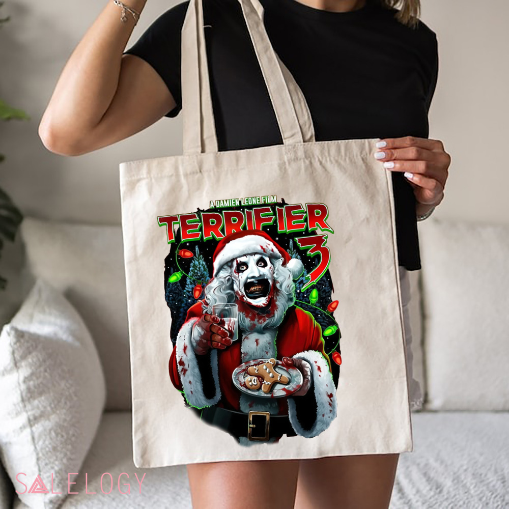 Terrifier 3 A Damien Leone Film Milk And Carnage Clown Xmas Shirt