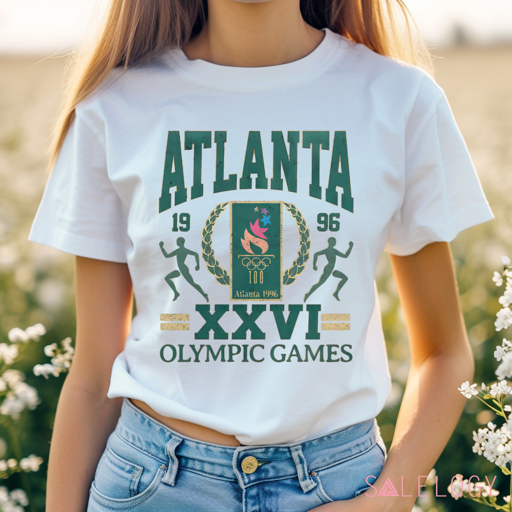 The 96s Atlanta XXVI Olympic Summer Games Centernnial Vintage Shirt