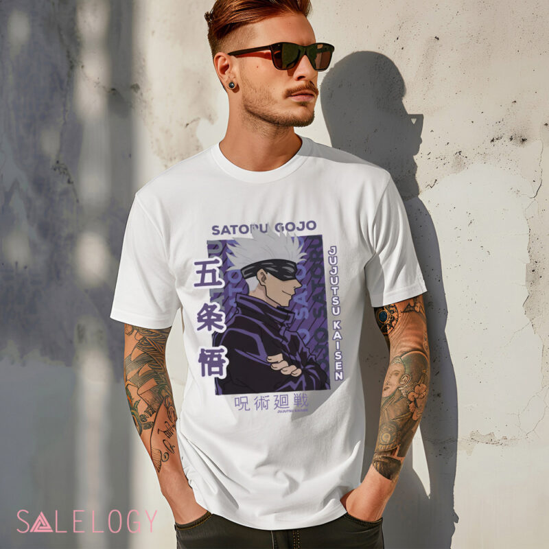 The Gojo Satoru Jujutsu Kaisen Sukuna Anime Shirt