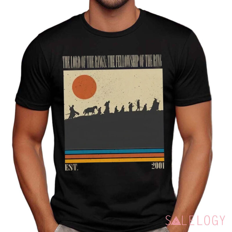 The Lord of the Rings The Fellowship of the Ring Est. 2001 Shirt