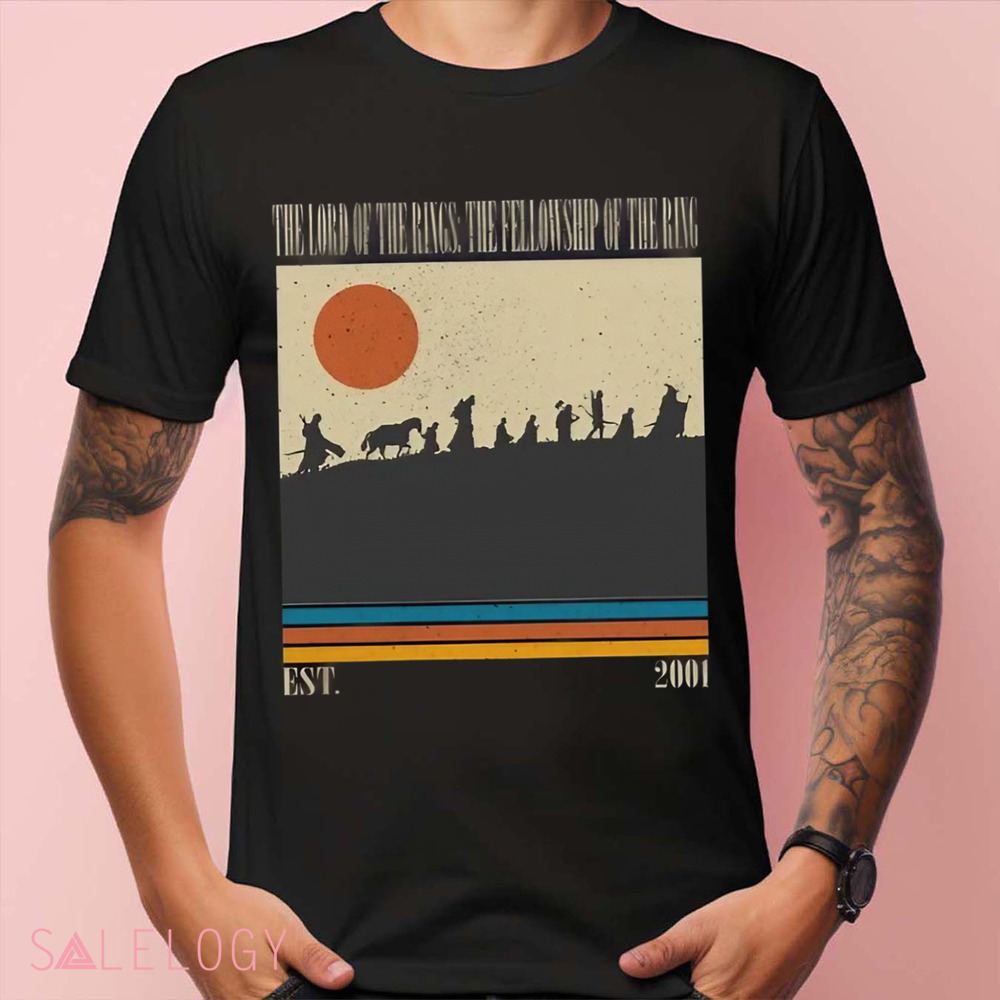The Lord of the Rings The Fellowship of the Ring Est. 2001 Shirt