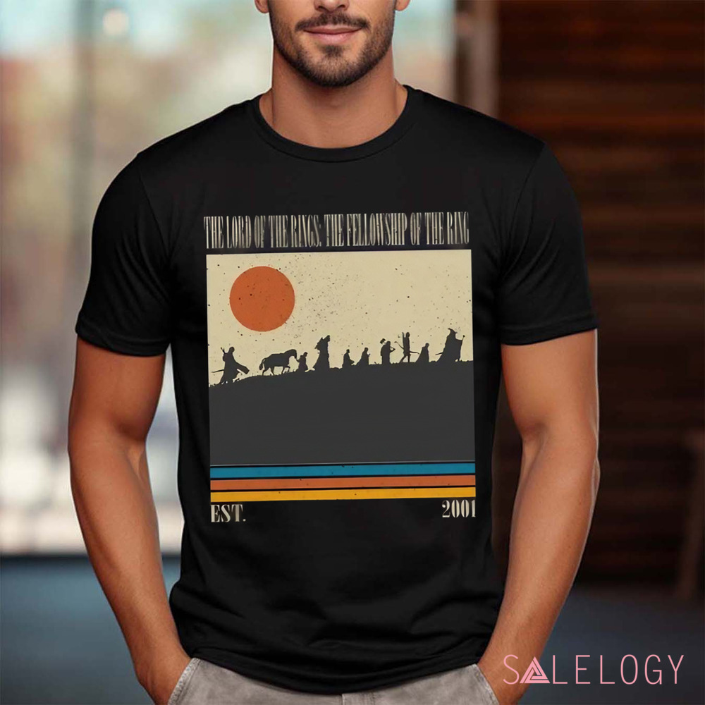 The Lord of the Rings The Fellowship of the Ring Est. 2001 Shirt