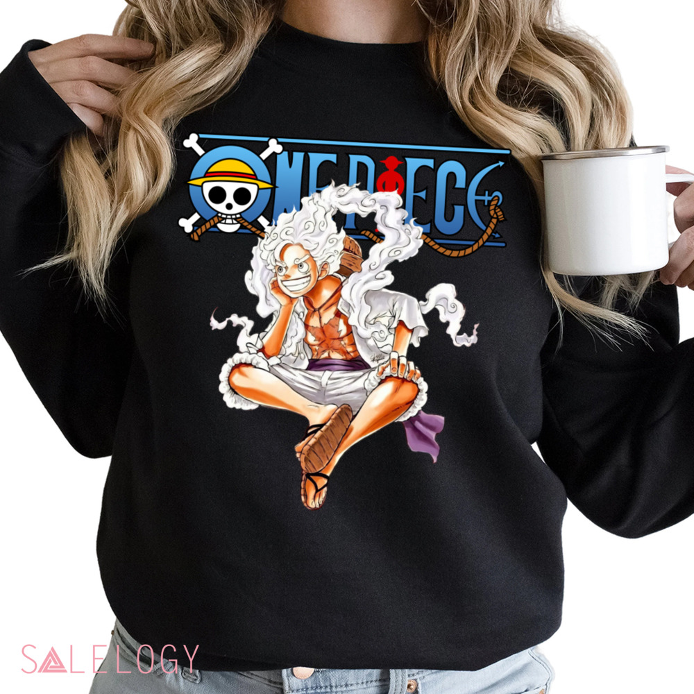 The One Piece Monkey D. Luffy Gear 5 Nika Anime Movie Manga Shirt