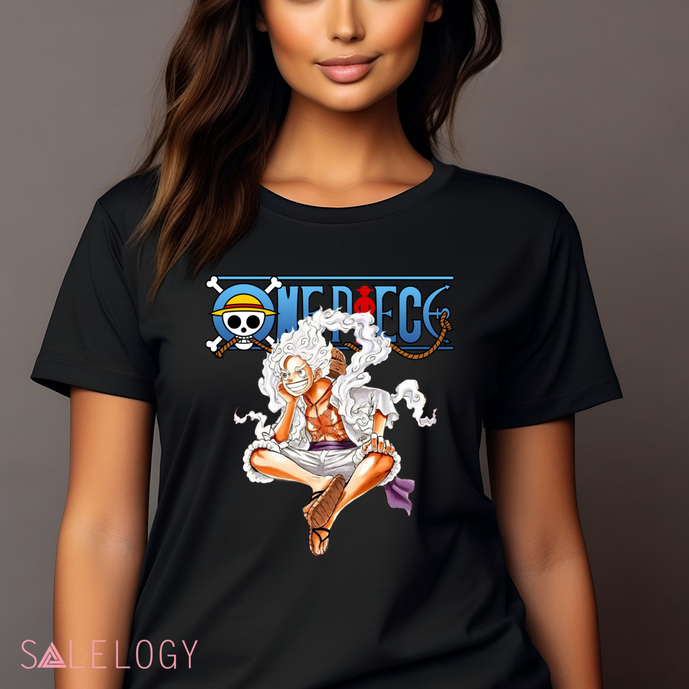 The One Piece Monkey D. Luffy Gear 5 Nika Anime Movie Manga Shirt
