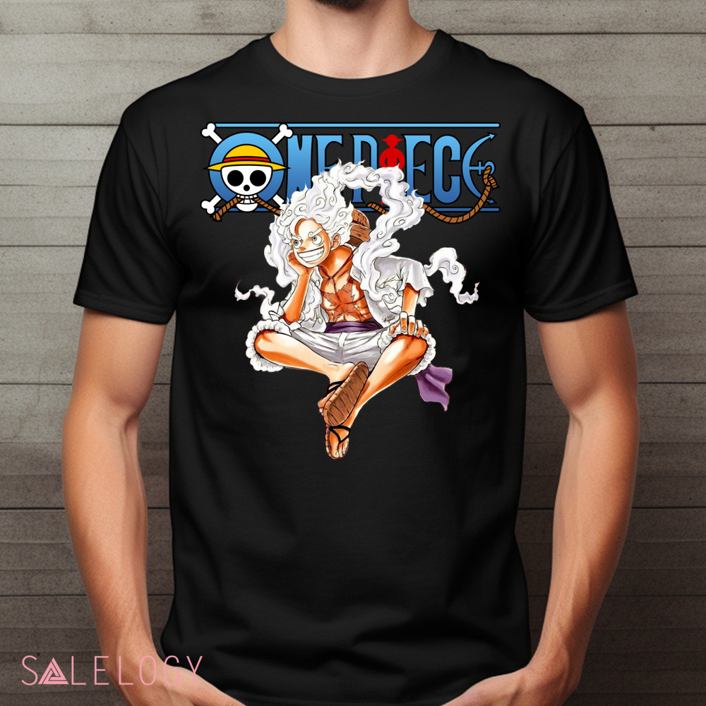 The One Piece Monkey D. Luffy Gear 5 Nika Anime Movie Manga Shirt