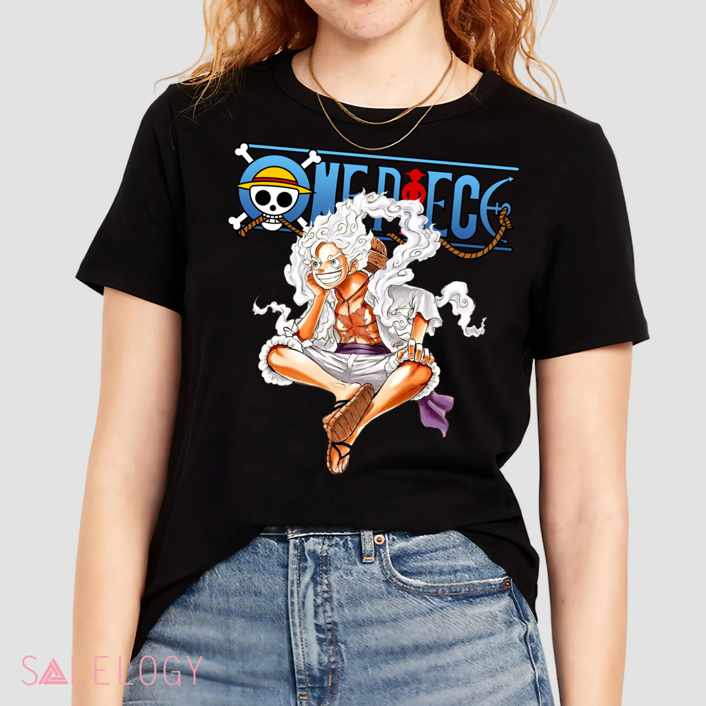 The One Piece Monkey D. Luffy Gear 5 Nika Anime Movie Manga Shirt
