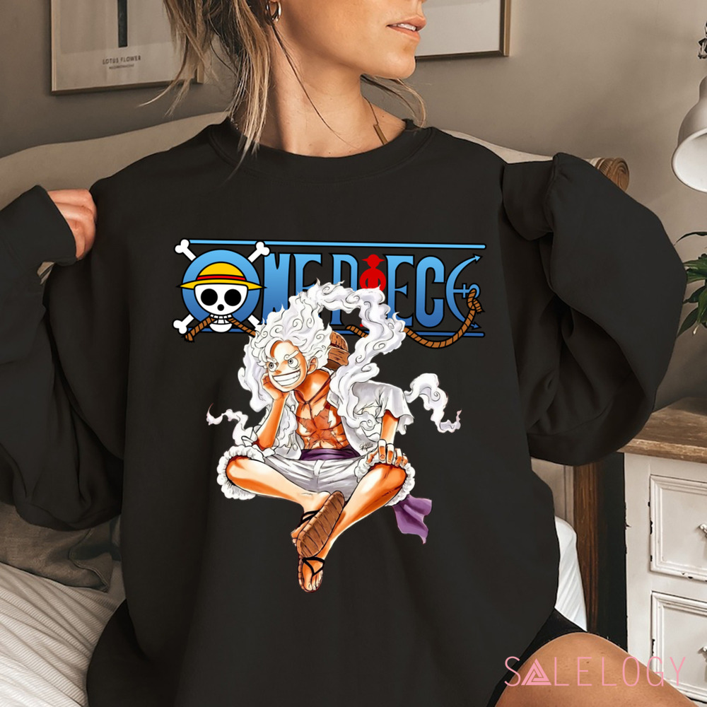 The One Piece Monkey D. Luffy Gear 5 Nika Anime Movie Manga Shirt