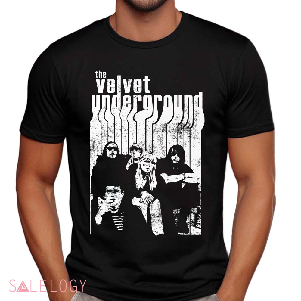 The Velvet Underground Band Shirt Vintage retro Shirt