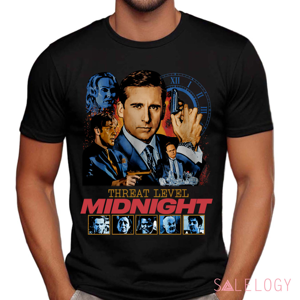 Threat Level Midnight Retro Vintage Shirt