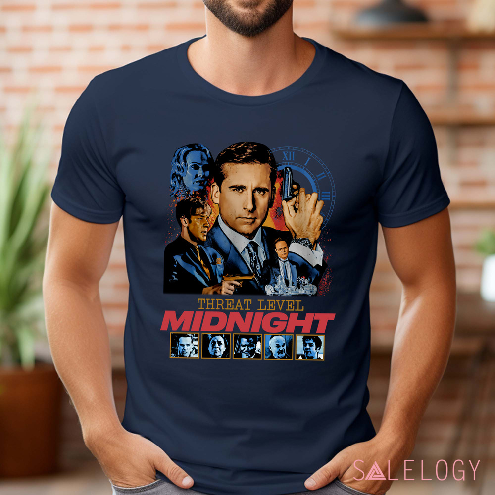 Threat Level Midnight Retro Vintage Shirt