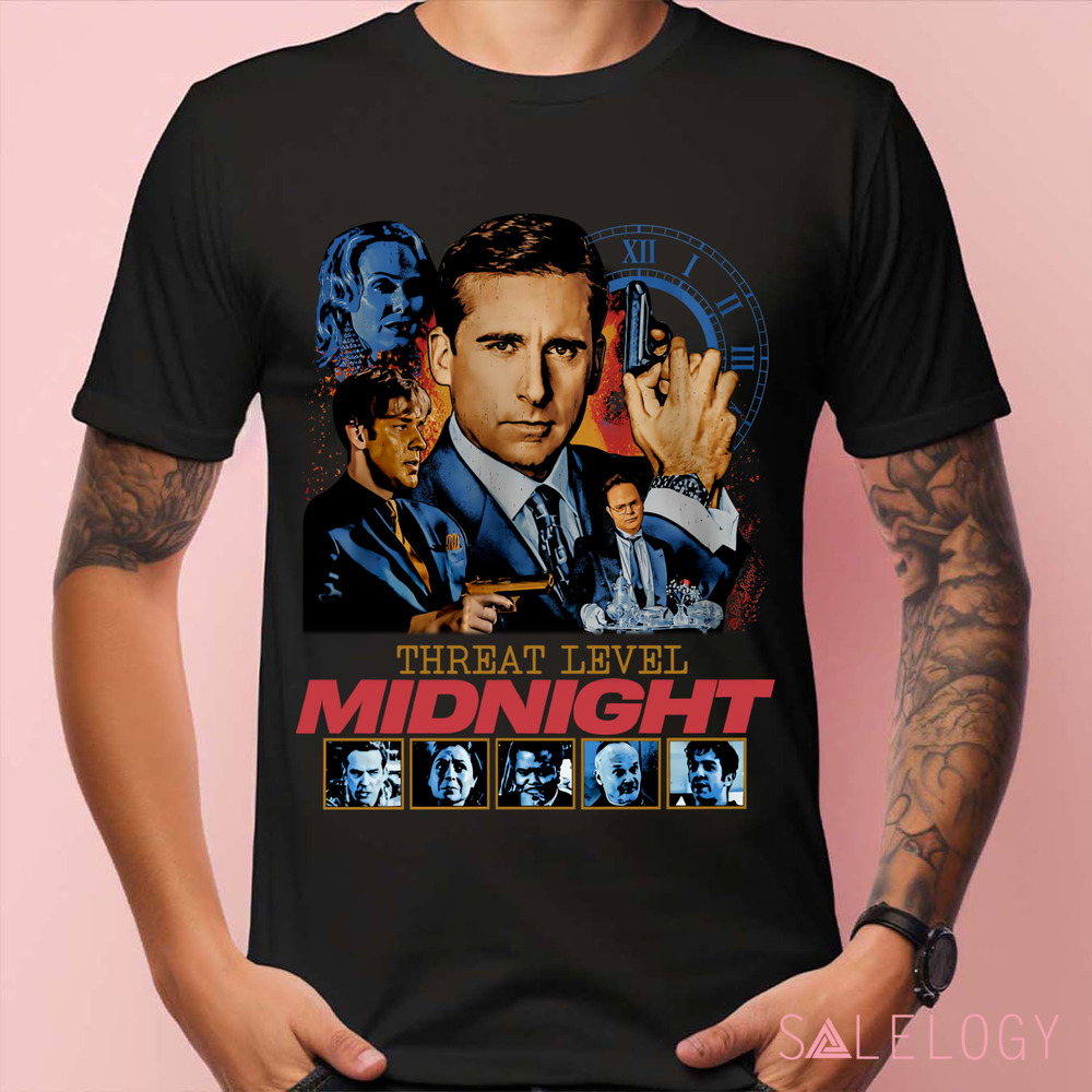 Threat Level Midnight Retro Vintage Shirt
