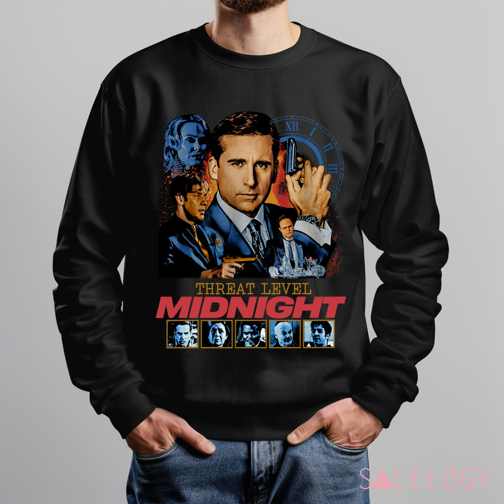 Threat Level Midnight Retro Vintage Shirt