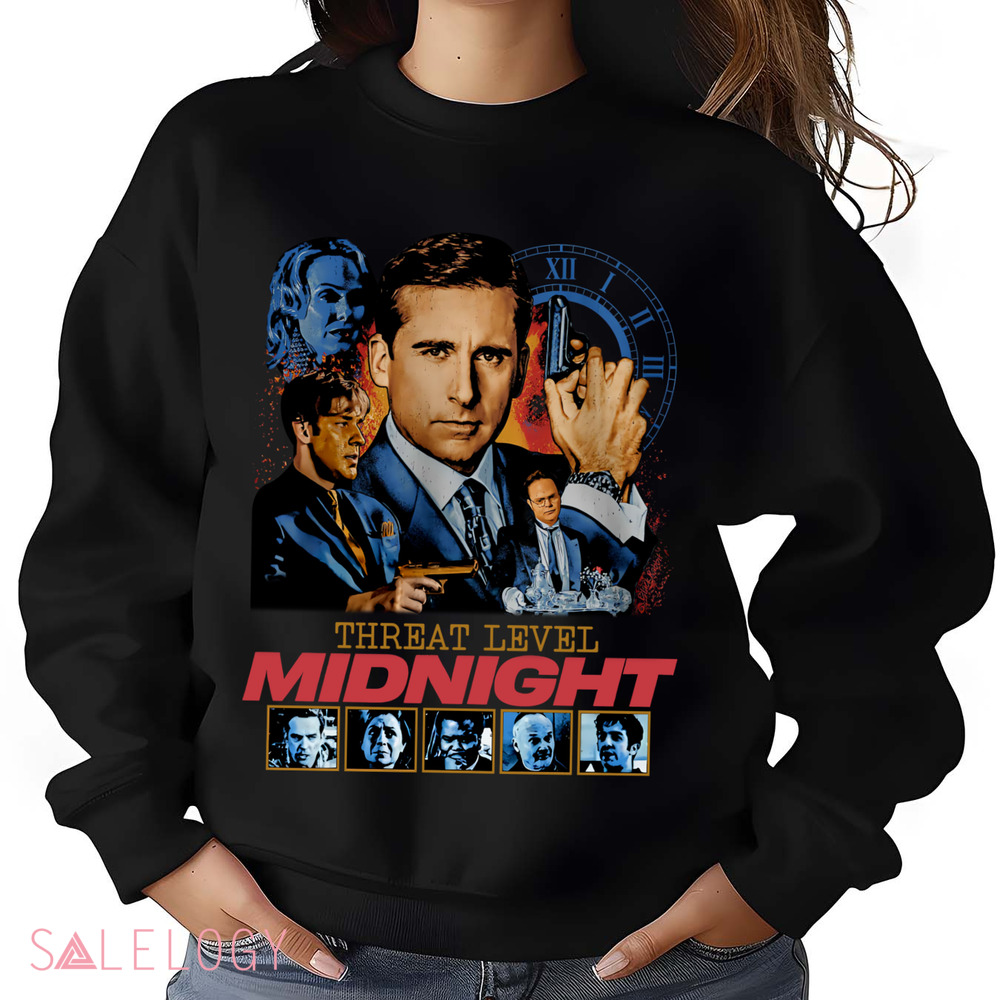 Threat Level Midnight Retro Vintage Shirt