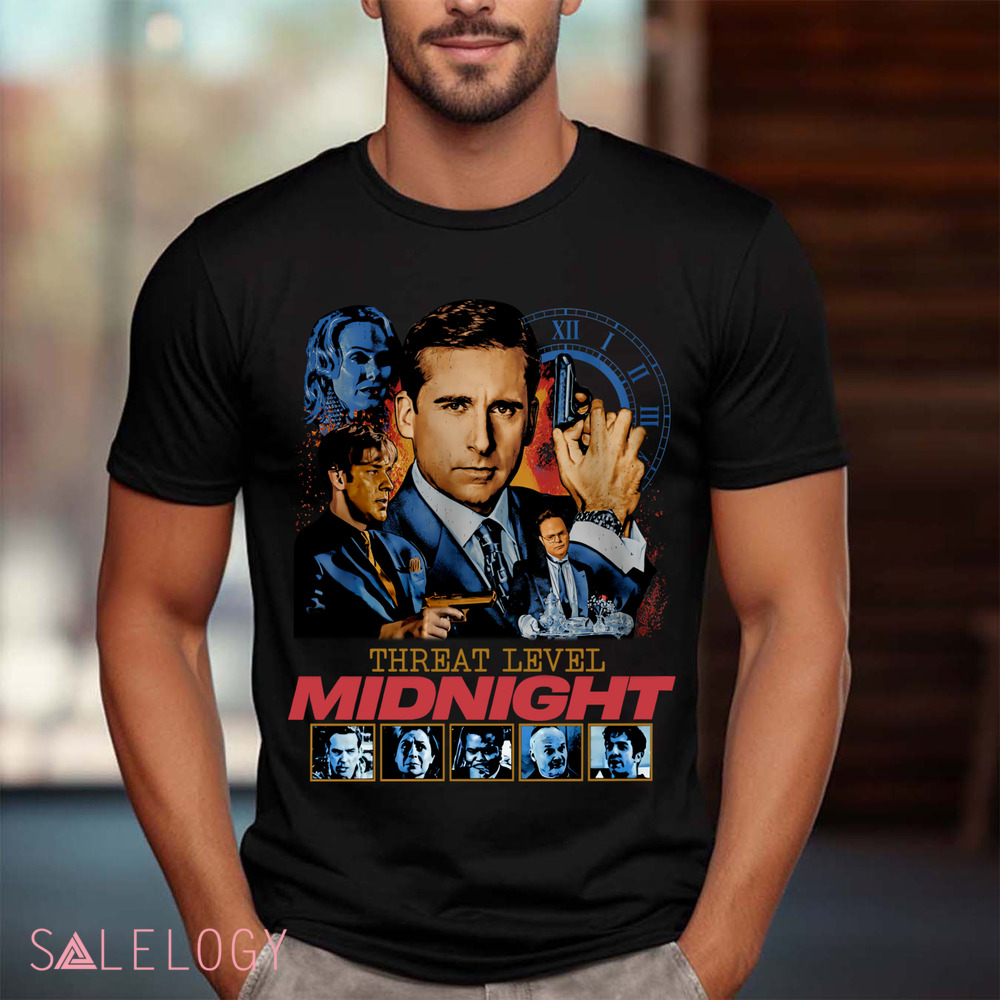 Threat Level Midnight Retro Vintage Shirt