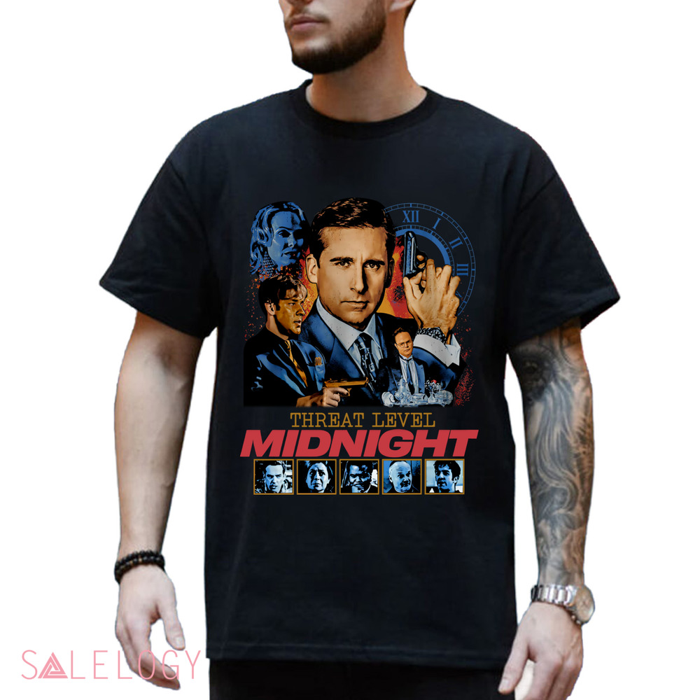Threat Level Midnight Retro Vintage Shirt