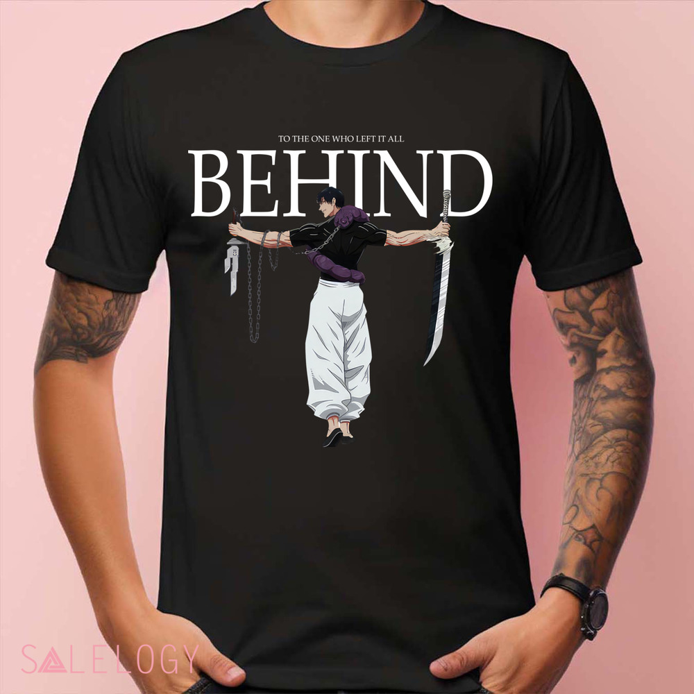 Toji Fushiguro Jujutsu Kaisen To The One Who Left It All Behind Shirt