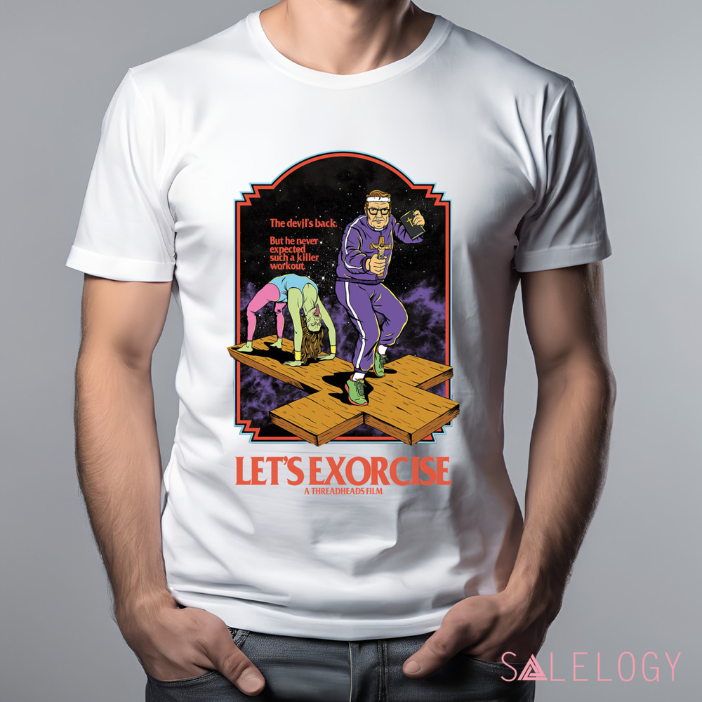 Let's Exorcise The Devil's Back But He Never Expected Such A Killer Workour Shirt