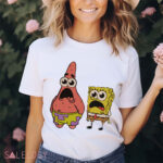 SpongeBob SquarePants Surprised Patrick and SpongeBob Shirt