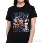 Caitlyn Arcane Girl Dinner Vintage Bootleg Shirt