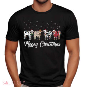 Cows Mooey Christmas Funny Meme Xmas Shirt