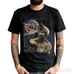 Three Sloths Nature Moon Vintage Shirt