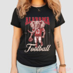 Crimson Red Elephant Alabama Football Mascot Shirt