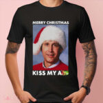 Patience Wolfe Clark Griswold Merry Christmas Kiss My Ass Shirt