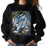 Anime Blue Eyes White Dragon Shirt