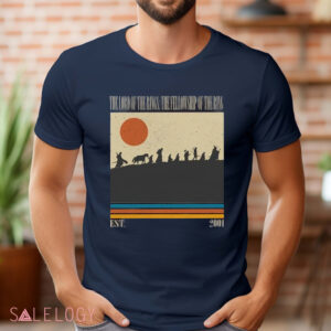 The Lord of the Rings The Fellowship of the Ring Est. 2001 Shirt