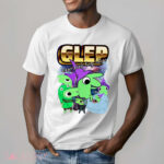 Glep collage Smiling Friends Raw Bad Boy Edge Shirt