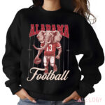 Crimson Red Elephant Alabama Football Mascot Shirt