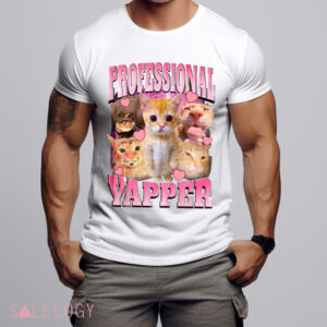 Professional Yapper Cute Cat Shirt