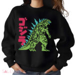 Godzilla Japanese Monster Movie Poster Shirt