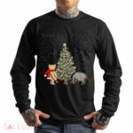 Winnie the Pooh Eeyore Christmas Tree Shirt