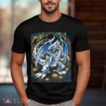 Anime Blue Eyes White Dragon Shirt