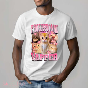 Professional Yapper Cute Cat Shirt