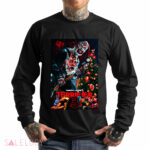 Damien Leone's Terrifier 3 Scary Clown Xmas Shirt