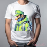 Luigi Mansion Patron Saint Super Mario Shirt