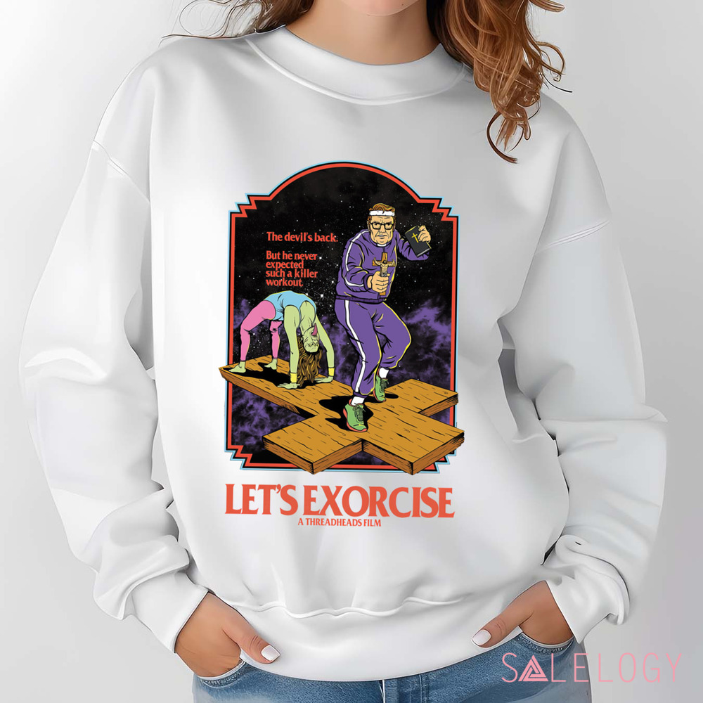 Let's Exorcise The Devil's Back But He Never Expected Such A Killer Workour Shirt