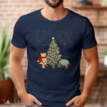 Winnie the Pooh Eeyore Christmas Tree Shirt