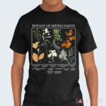 Lord Of The Rings Botany Of Middle Earth Flowers Shirt